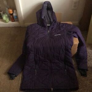 Columbia Purple Hooded Jacket